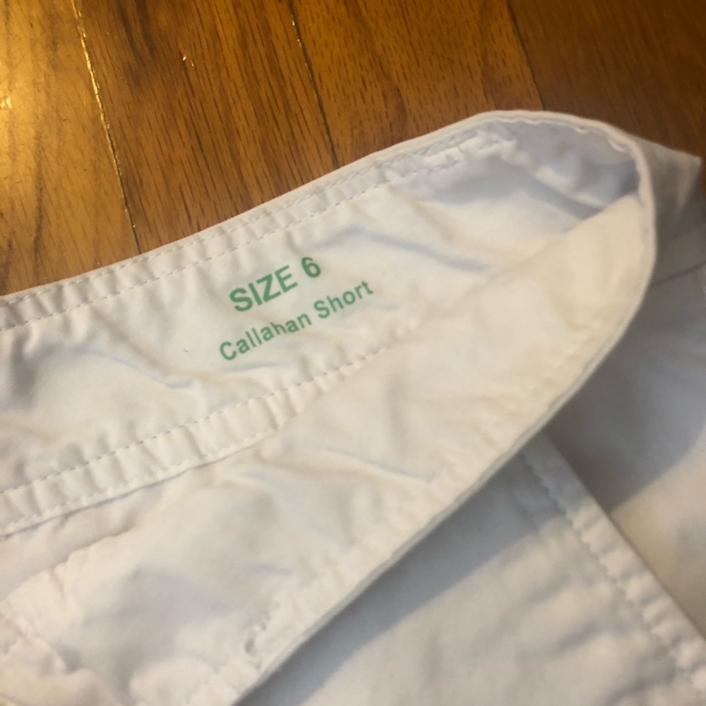 Lilly Pulitzer Summer White Solid Color Shorts - image 3